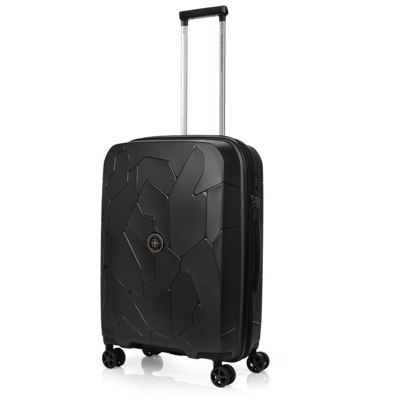 Vidējais koferis Swissbags Lava -V Black
