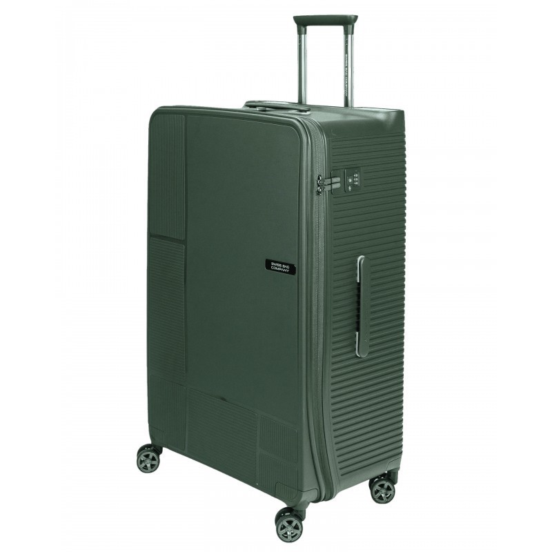 Liels koferis Swissbags Magna -D Forest Green