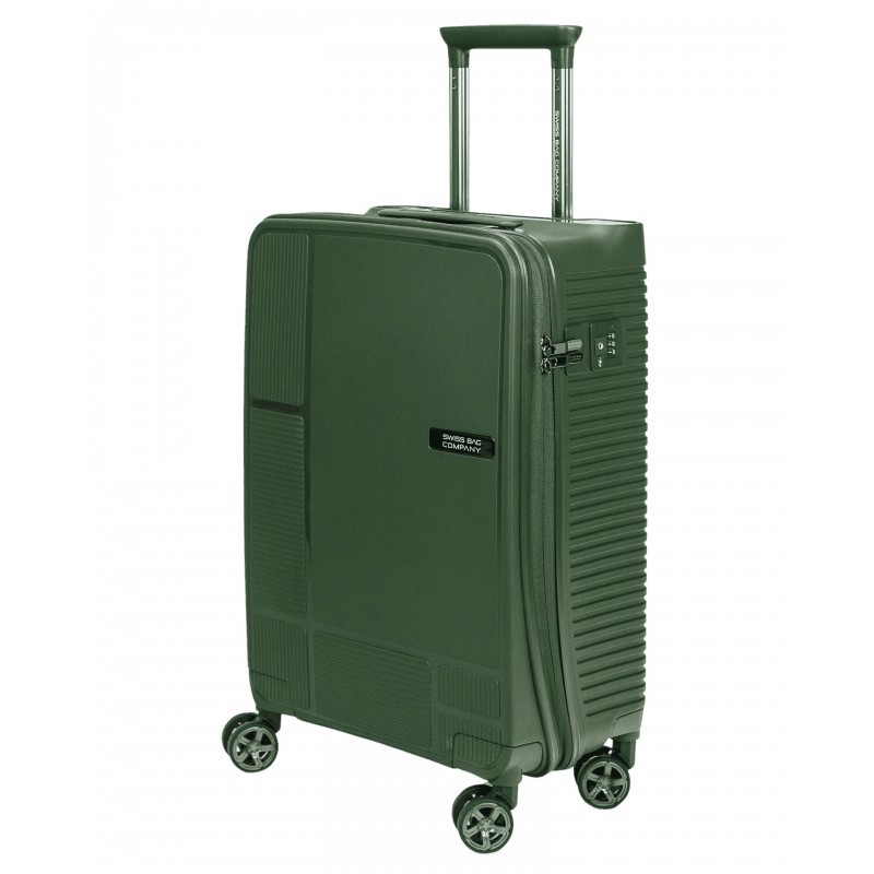 Rokas bagāža koferis Swissbags Magna -M Forest Green