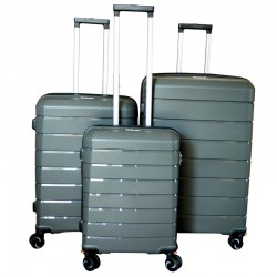 Didelis plastikinis lagaminas Gravitt PP03 exp D Pilkas
