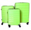 Vidutinis plastikinis lagaminas Gravitt PP03 exp V Žalias (Apple Green)