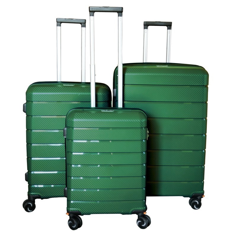 Vidējais koferis Gravitt PP03-V EXP forest