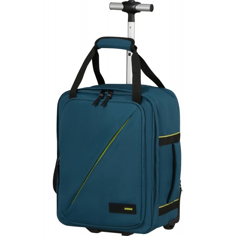 Soma ar riteņiem - Mugursoma American Tourister Take2Cabin 158733 zila (ostas zila)