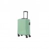Mažas plastikinis lagaminas Travelite Bali M Žalias (Mint)