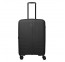 Vidutinis plastikinis lagaminas Travelite Air Stripe V Juodas