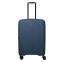 Vidutinis plastikinis lagaminas Travelite Air Stripe V Mėlynas