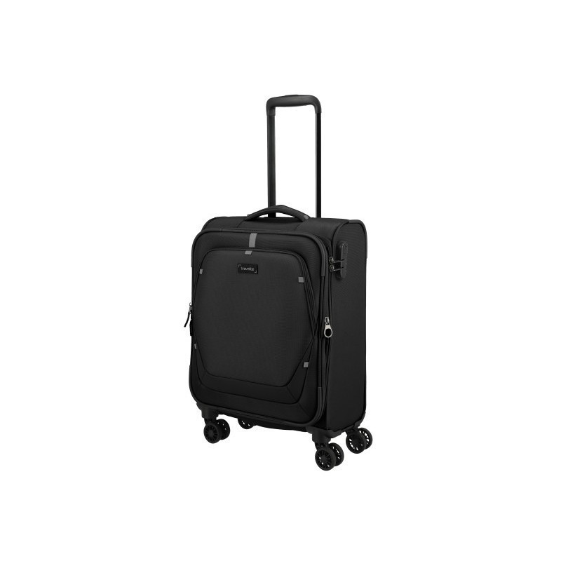 Mažas medžiaginis lagaminas Travelite Umbria M exp Juodas