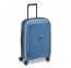 Mažas plastikinis lagaminas Delsey Belmont Plus M Mėlynas (Zinc Blue)