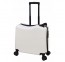 Vaikiškas plastikinis lagaminas Gravitt 203 Baltas