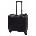 Vaikiškas plastikinis lagaminas Gravitt 204 Juodas