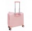 Vaikiškas plastikinis lagaminas Gravitt 205 Rožinis