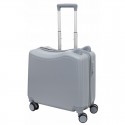 Vaikiškas plastikinis lagaminas Gravitt 206 Pilkas