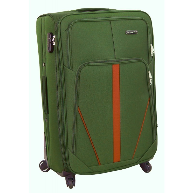 Liels koferis Gravitt 1702-4D Green 