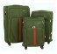 Mažas medžiaginis lagaminas Gravitt 1702-4 M Žalias