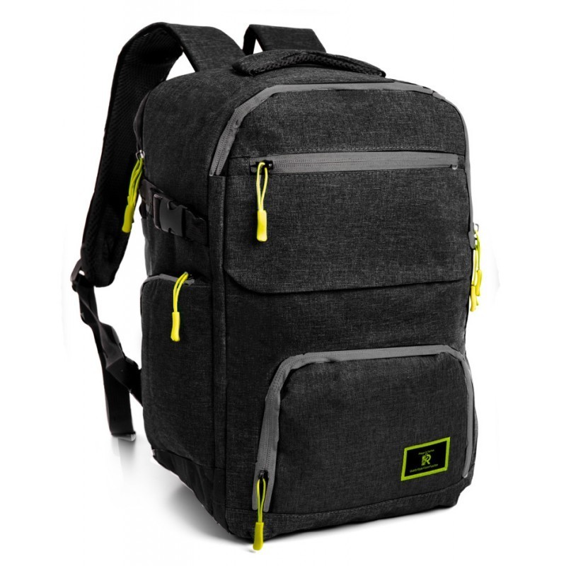 Priority standarta bagāžas Mugursoma RGL PL18 black-grey