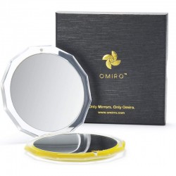 Mazs rokas kosmētikas spogulis ar LED apgaismojumu