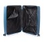 Didelis plastikinis lagaminas Paklite Potomac Stripe D Mėlynas (Petrol)