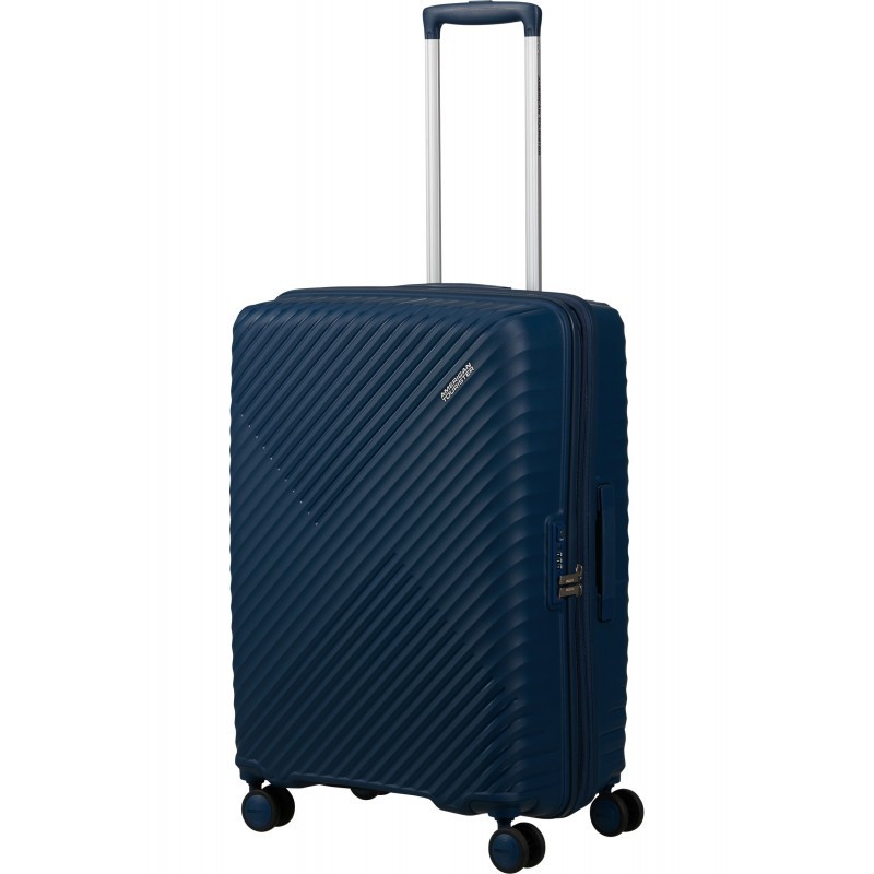 Vidējais koferis American Tourister Diablast V Darkwave Blue