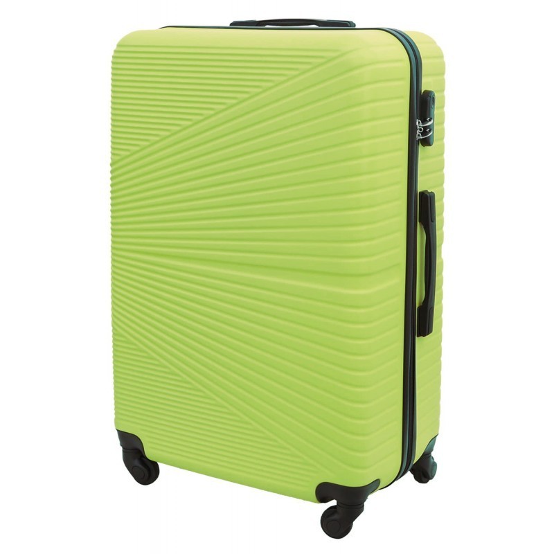 Vidējais koferis Gravitt 1203-V Matte Tea Green