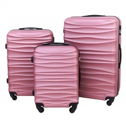 Liels koferis Gravitt 117-D Pink