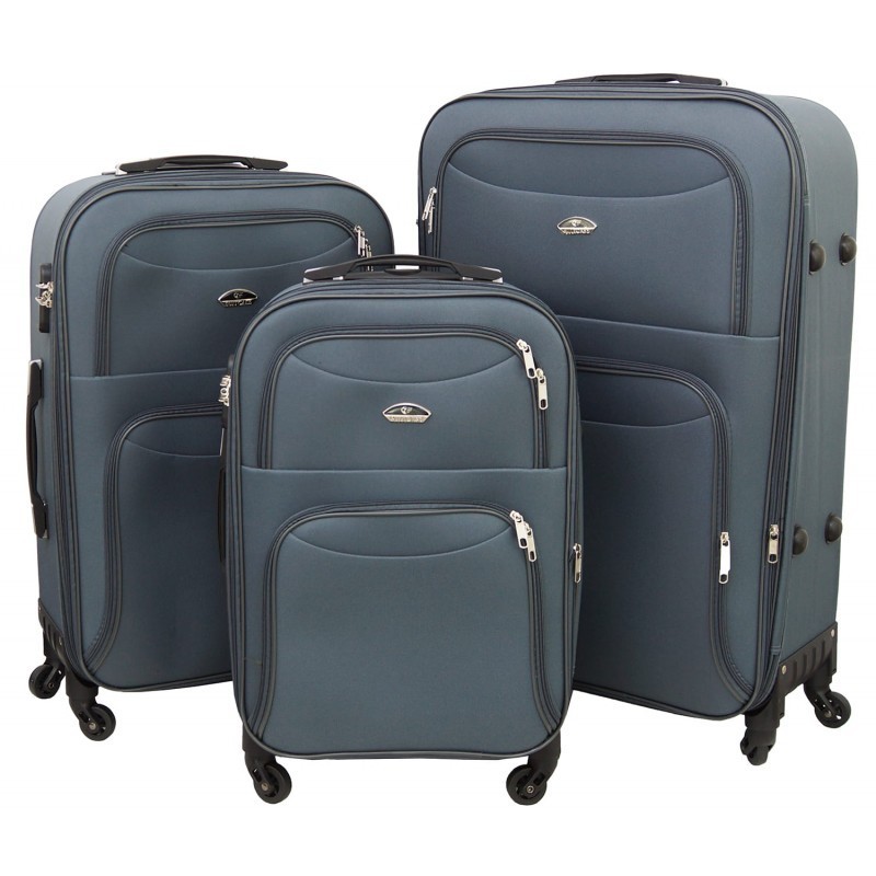 Liels koferis Gravitt Suitcase 01-D Grey