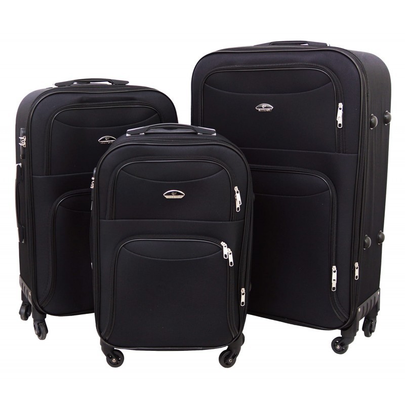 Vidējais koferis Gravitt Suitcase 01-V Black