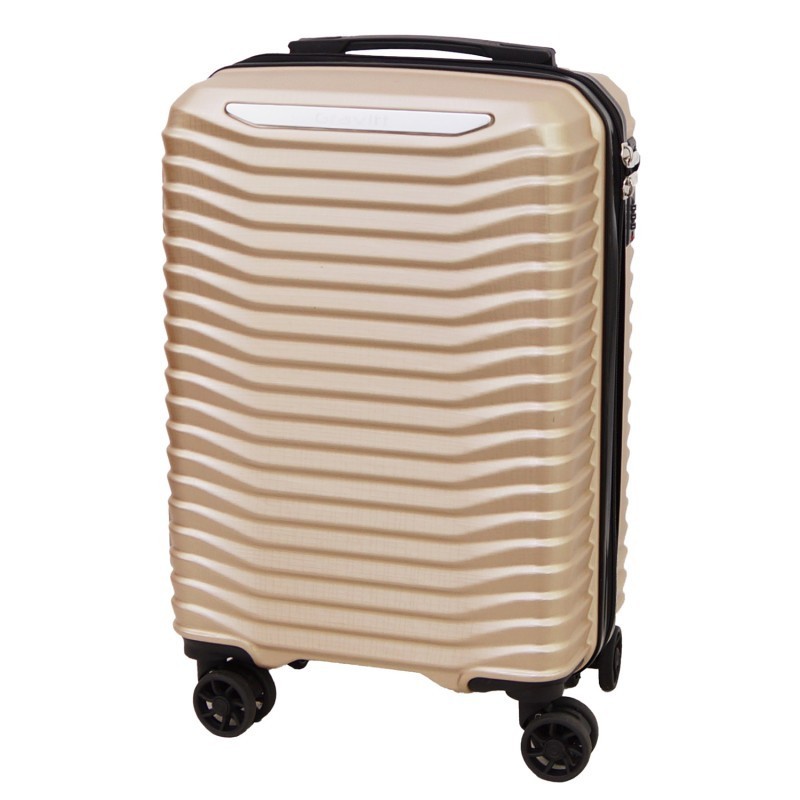 Rokas bagāža koferis Gravitt PC11-M Beige