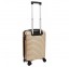Mažas plastikinis lagaminas Gravitt PC11 M Šampano spalva (Beige gold)