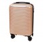 Mažas plastikinis lagaminas Gravitt PC11 M Rožinis (Rose gold)