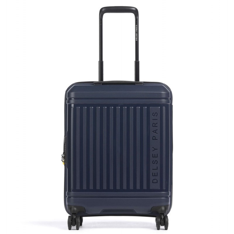 Mažas plastikinis lagaminas Delsey Lutece SE M Mėlynas (Navy)