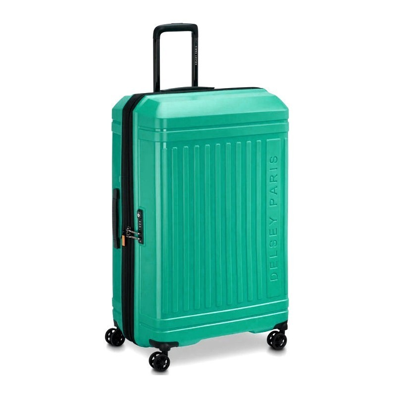 Didelis plastikinis lagaminas Delsey Lutece SE D Žalias (Peacock)
