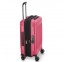 Mažas plastikinis lagaminas Delsey Lutece SE M Raudonas (Magenta)