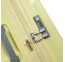 Vidutinis plastikinis lagaminas Delsey Clavel V Geltonas (Pale Yellow)