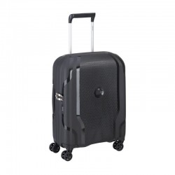Mažas plastikinis lagaminas Delsey Clavel M Juodas