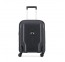Mažas plastikinis lagaminas Delsey Clavel M Juodas
