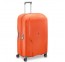 Labai didelis plastikinis lagaminas Delsey Clavel LD Oranžinis (Tangerine Orange)