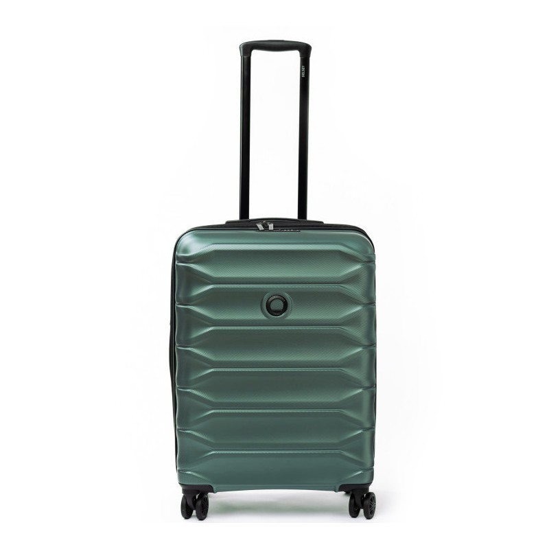Vidutinis plastikinis lagaminas Delsey Meteor V Žalias