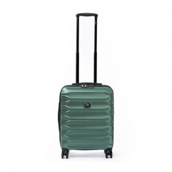 Mažas plastikinis lagaminas Delsey Meteor M Žalias