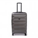 Didelis plastikinis lagaminas Delsey Meteor D Pilkas (Graphite)