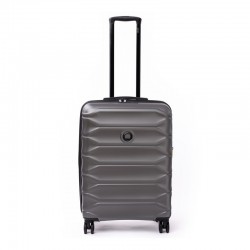 Vidutinis plastikinis lagaminas Delsey Meteor V Pilkas (Graphite)