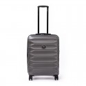 Vidutinis plastikinis lagaminas Delsey Meteor V Pilkas (Graphite)