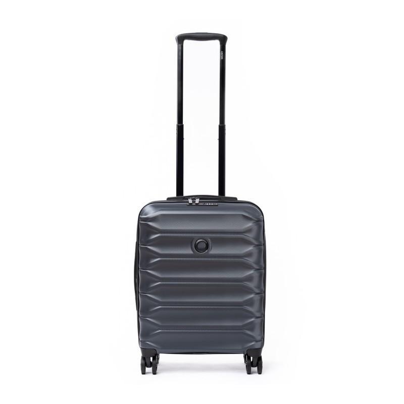 Mažas plastikinis lagaminas Delsey Meteor M Mėlynas (Navy Blue)