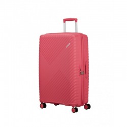 Vidējais koferis American Tourister Diablast V Pink Glitch