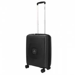 Rokas bagāža koferis Odyssey Ithaca M melns polipropilēns 55cm