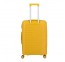 Vidutinis plastikinis lagaminas Travelite Pacific V Geltonas