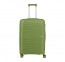 Vidutinis plastikinis lagaminas Travelite Pacific V Žalias (Olive)