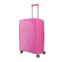 Vidutinis plastikinis lagaminas Travelite Pacific V Rožinis (Pink)