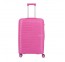 Vidutinis plastikinis lagaminas Travelite Pacific V Rožinis (Pink)