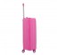 Vidutinis plastikinis lagaminas Travelite Pacific V Rožinis (Pink)