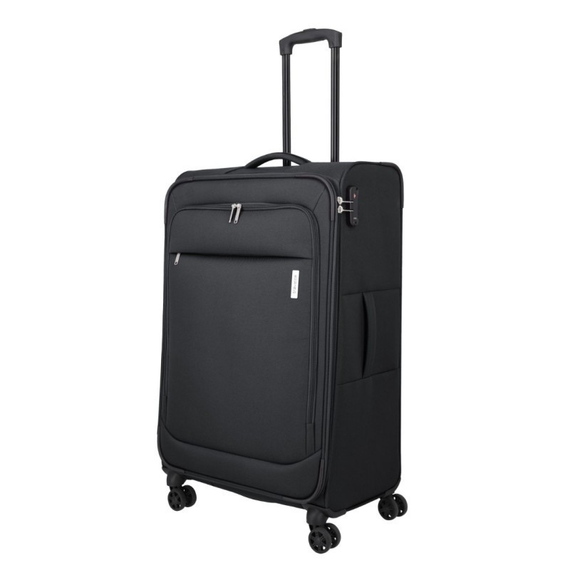 Didelis medžiaginis lagaminas Travelite Priego D Pilkas (Anthracite)